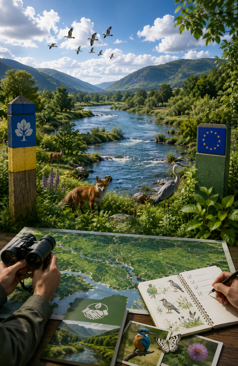 Транскордонне співробітництво у сфері охорони та відновлення біорізноманіття